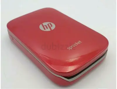 HP Sprocket Portable Photo Printer (Pocket Photo Printer) - Red (good as new)