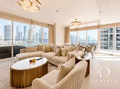 Daniels 3BR + M | Emaar Beachfront | Marina View