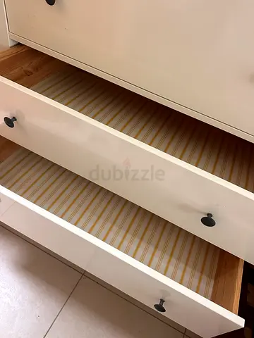 IKEA HEMNES White 6-Drawer Chest / Dresser in Good Condition