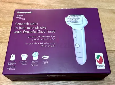 Panasonic ES-EY80 Wet  Dry Epilator, double Disc Brand New
