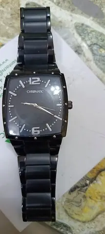 Black Chronomatic Men’s Analog Watch - Used