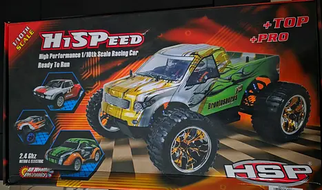 RC Car HiSpeed Monster Truck for Sale - 2 Weeks old