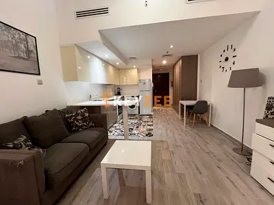Large Furnished Studio with Balcony