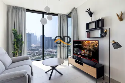 Fully Furnished 1-Bedroom | High Floor | Community & Burj Khalifa View