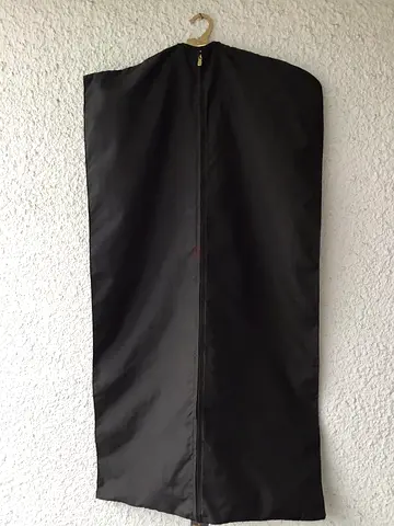 LOUIS VUITTON: Brown LV Logo, Garment Cover/Bag with LV Hanger