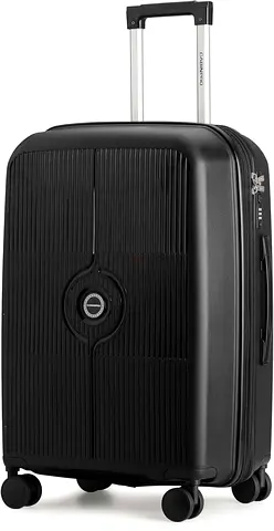Cabinpro Unisex Expandable PP Fashion Trolley Lightweight Hard-Shell Spinner luggage with 360° Degre