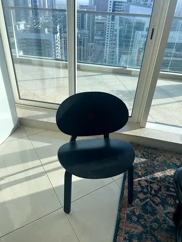 Black Ikea Froset Easy Chair