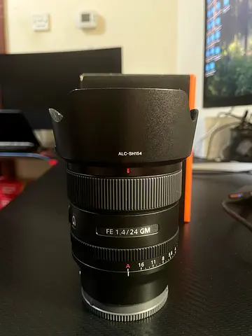 Sony 24 mm 1.4 G master lens