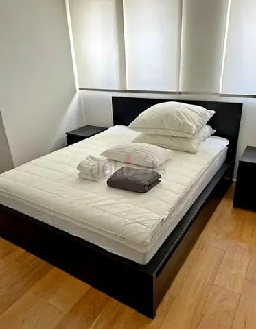 Ikea Queen size bed with mattress available in perfect condition