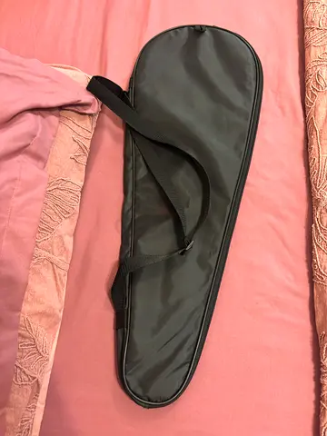 Badminton racquet zippered cover - brand new