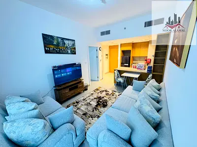 Luxury Fully Furnished 1-Bedroom Apartment for Rent in Al Mamsha, Sharjah