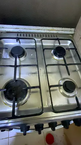 Gas Stove with cylinder and adopter