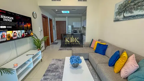 Furnished 1 Bed | Binghatti Gateway | Bright Open-Plan Layout