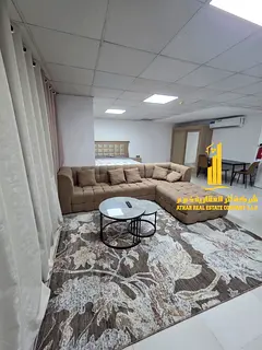 Furnished studio apartment for rent in Ajman, clean and tidy furniture - Al Muwaihat 2 - all bills