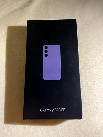 Samsung Galaxy S23 FE, 8gb/256gb - Mobile with Box (Phantom Violet). No Scratch, Good Condition.