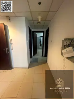 Fully furnished 2BR apartment in City Towers Ajman, excellent furniture, closed kitchen, balcony, st