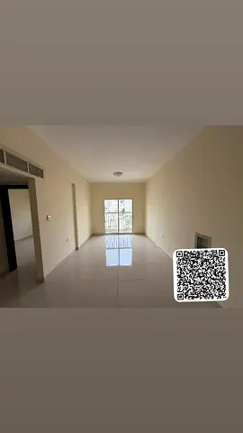 For rent: One bedroom, living room, bathroom, and balcony. Central air conditioning. Spacious and i