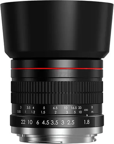 Lightdow RF 85mm f1.8 Portrait Lens - MF for Canon EOS R6 Mark II/R5 Mark II/R5/R3/R7/R8/R10/RP/R6/R