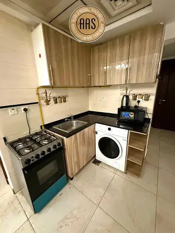 Sami Furnished 1-Bedroom Apt Available for Rent 55k in warsan4 Dubai
