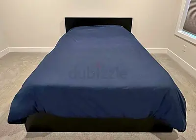 Ikea malm king size bed with matttess