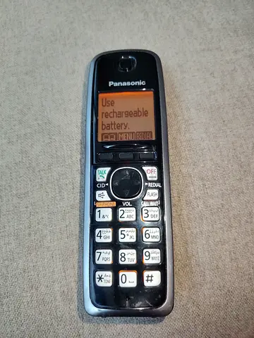 Panasonic Cordless Phone Handset (Single) - Good Working Condition
