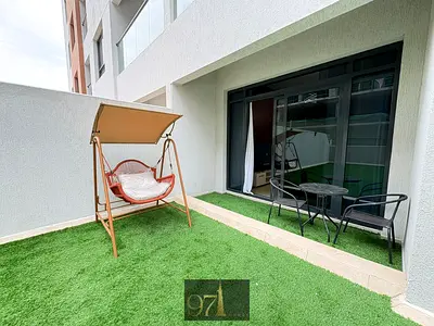1BR, Unfurnished | Huge Terrace | Garden View | Etlala Residence 2, DLRC