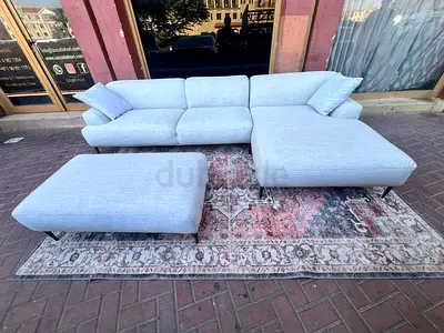 Silver loom collection sectional sofa