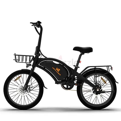 Kugoo Kirin V1 Pro Electric Bike with Basket