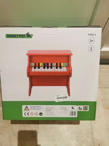 PIANO TOOKYTOY Childrens Toy Piano (Model TY552-1