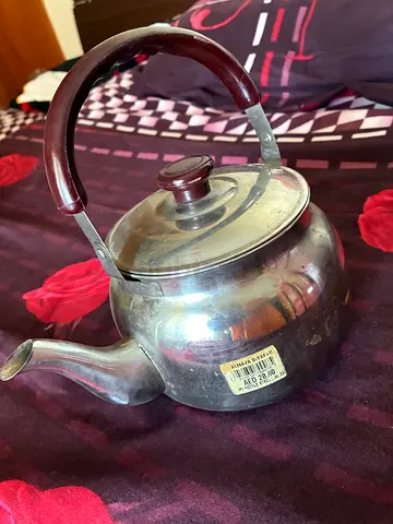 Used Stainless Steel Kettle / Teapot with Handle