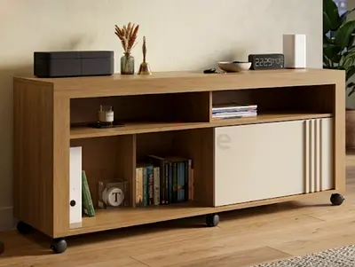 Minimalist Scandinavian TV Unit / Media Console