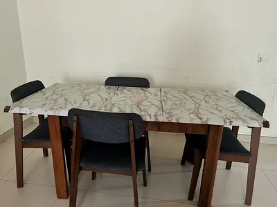 Dinner table and chairs