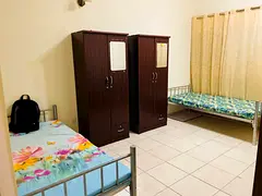 FURNISHED LADY BEDSPACE AVAILABLE IN INDUSTRIAL AREA 1  AJMAN