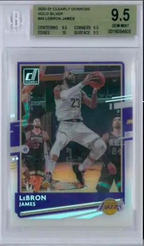 LeBron James Holo Silver /10