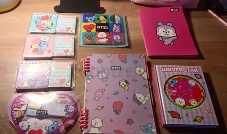 BTS k-pop idol merch