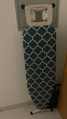 Compact ironing board with cover - good condition