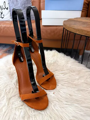 Mango Stappy Brown Sandals
