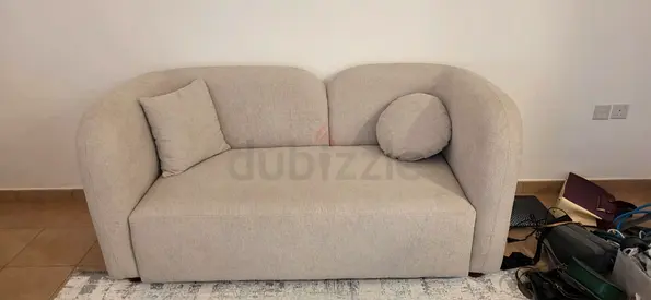 Modern Curved 23 Seater Sofa Set in Light Grey
