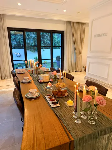 French Oak Dining Table