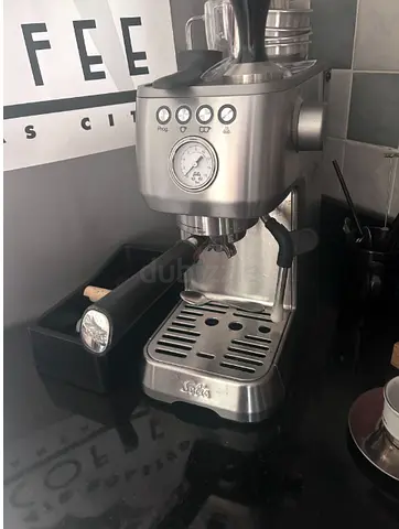 Semi-automatic Solis Espresso Machine with Steam Wand - Good Condition