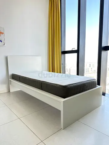 IKEA MALM SINGLE bed with mattress
