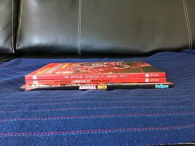 3 FOOTBALL ANNUAL BOOKS