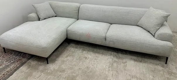 Looks great condition the loom collection lshape sofa