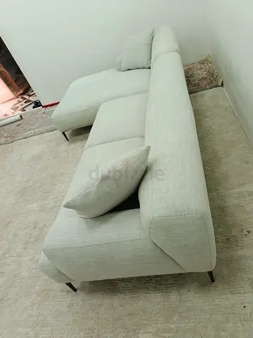 Sofa the loom collection Amelia silver lshape sofa