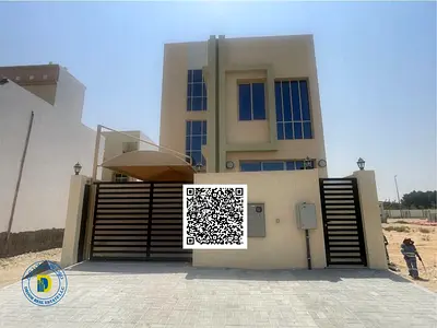 Luxury villa in Al Zahia, 3 bedrooms, electricity, water, and air conditioning included.