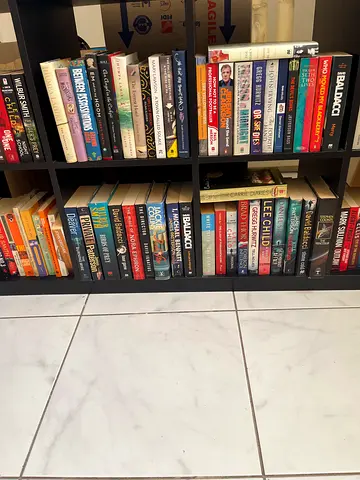 Mixed Fiction  Thriller Paperback Book Lot - Various Authors40 books