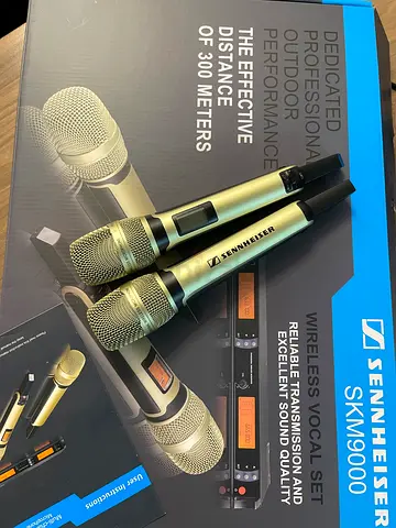 Sennheiser wireless dualmicrophone