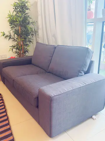 Gray 2-Seater Sofa in Good Condition
