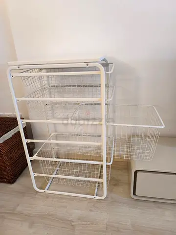 Ikea ALGOT with mesh basket (COMPLETE BASKET) - Brand New Condition
