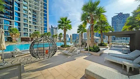 Studio Apartment in Businessbay - Prime Location - City and Canal View